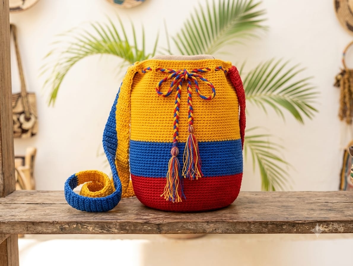 Mochila ColombianaTejida